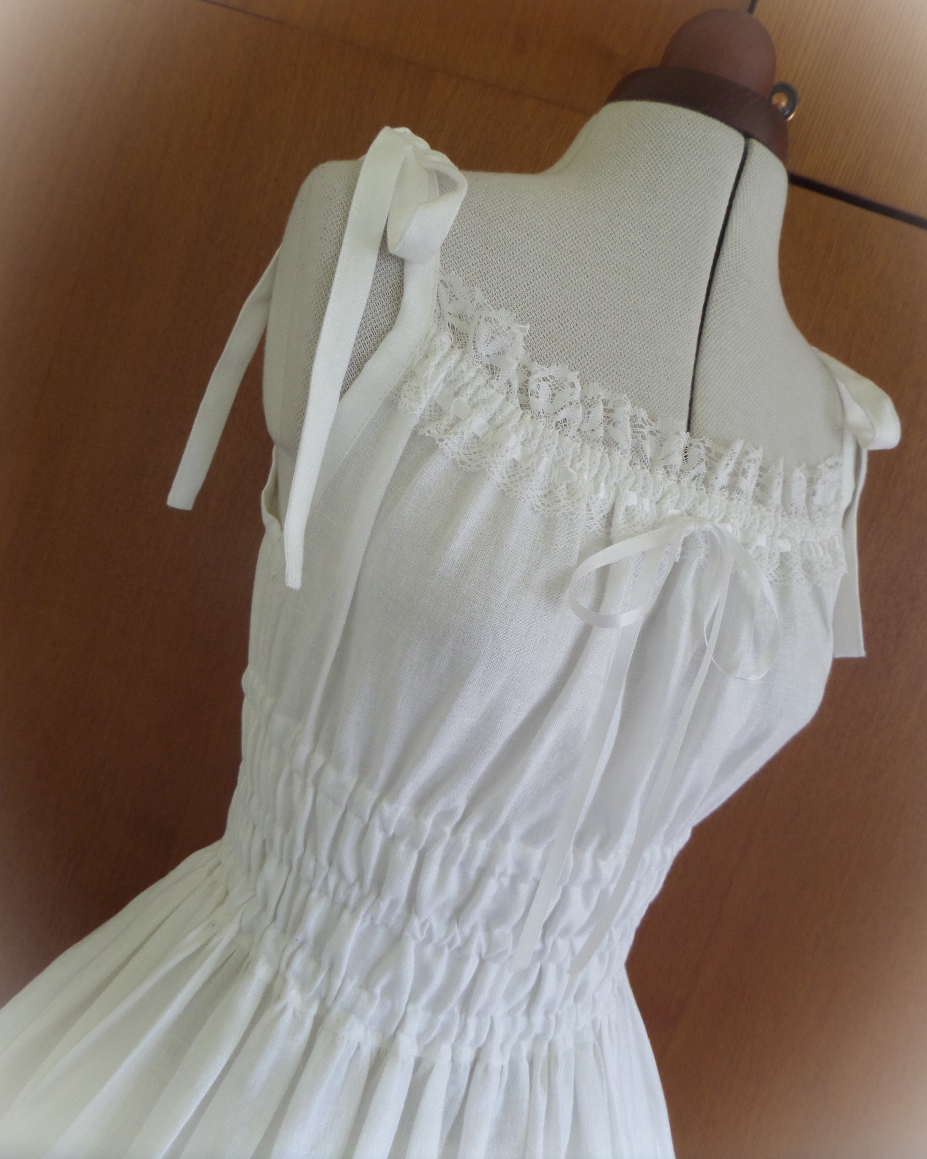 Linen pintuck JSK