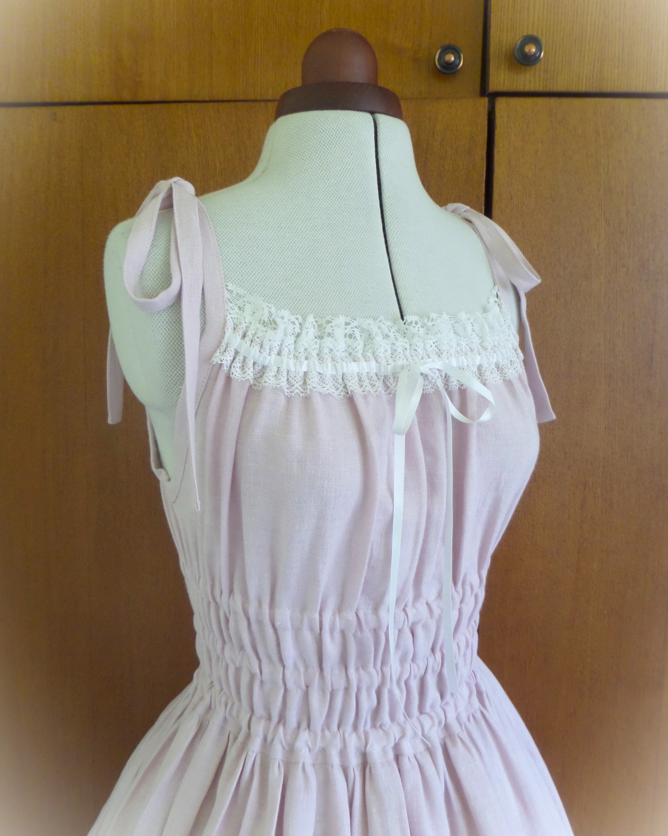 Linen pintuck JSK