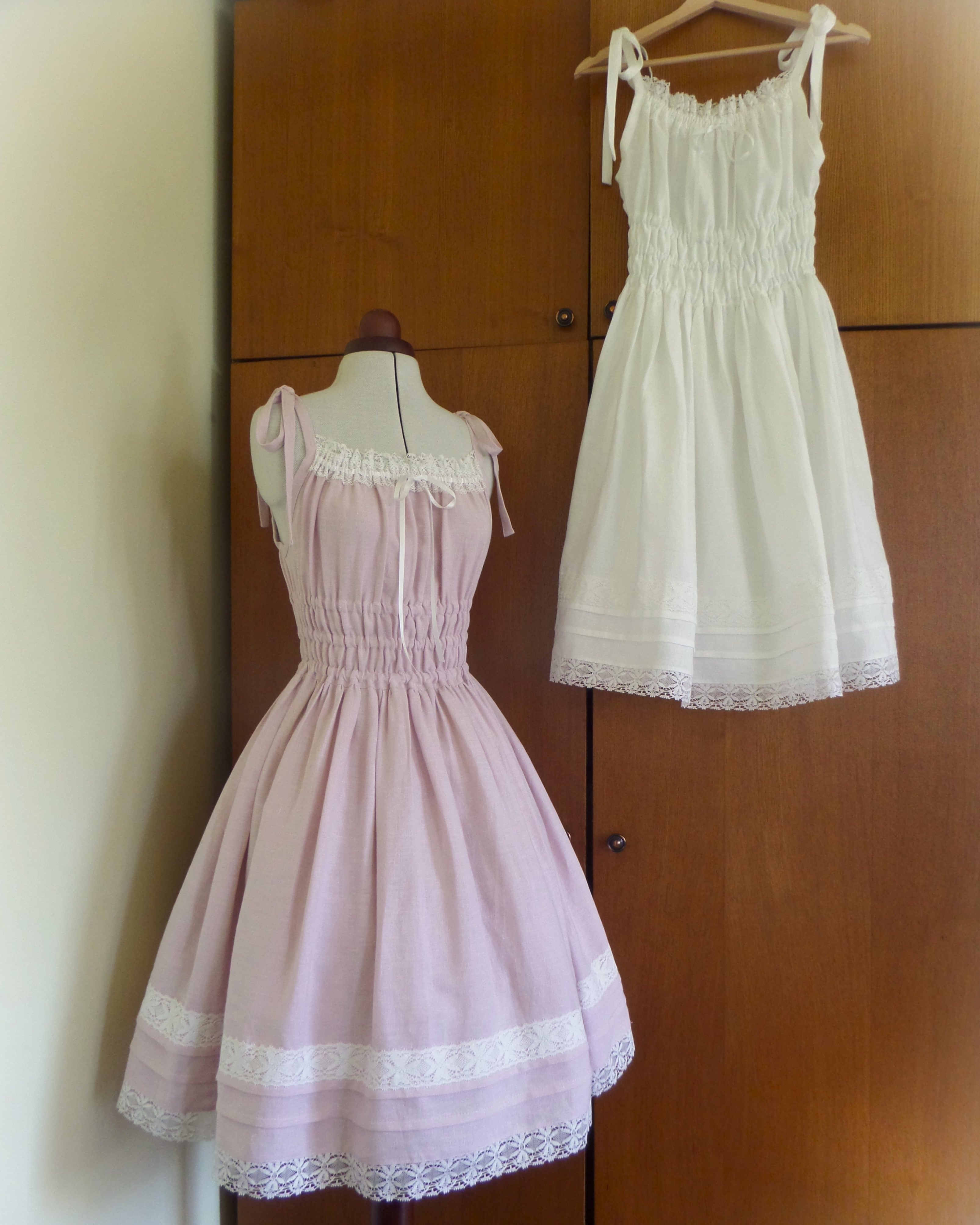 Linen pintuck JSK