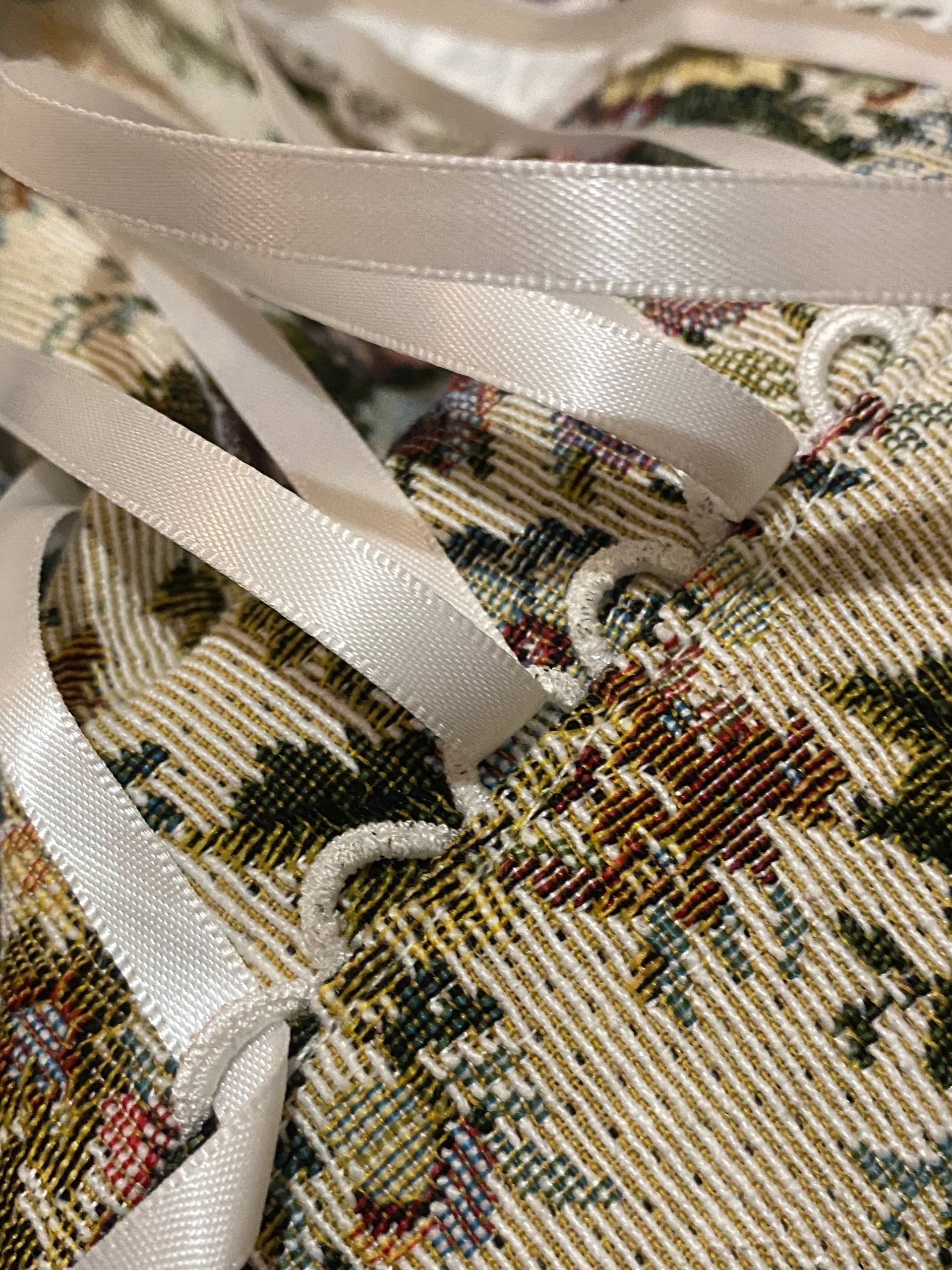 Gobelin back lacing JSK