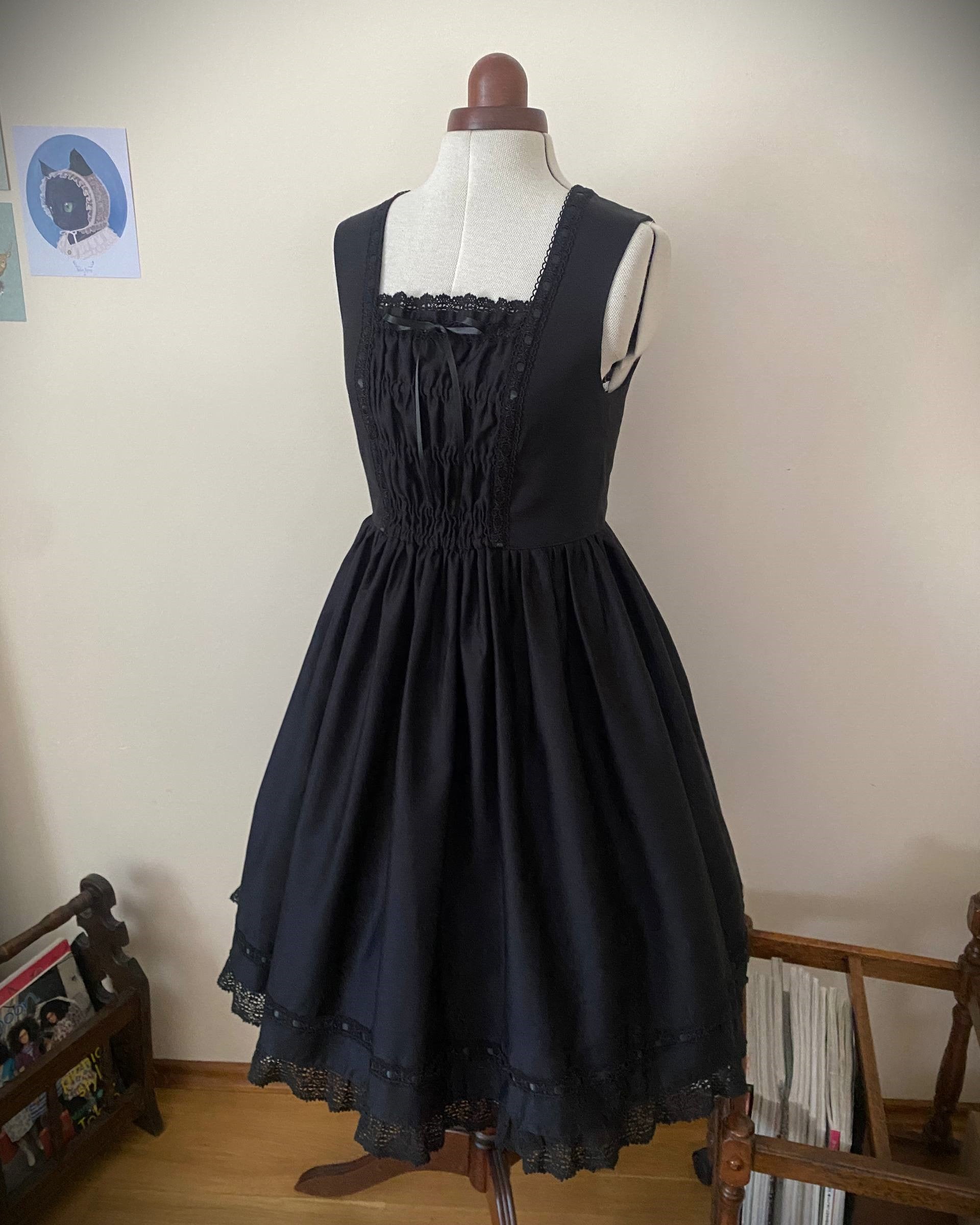 {Sample} Shirring JSK