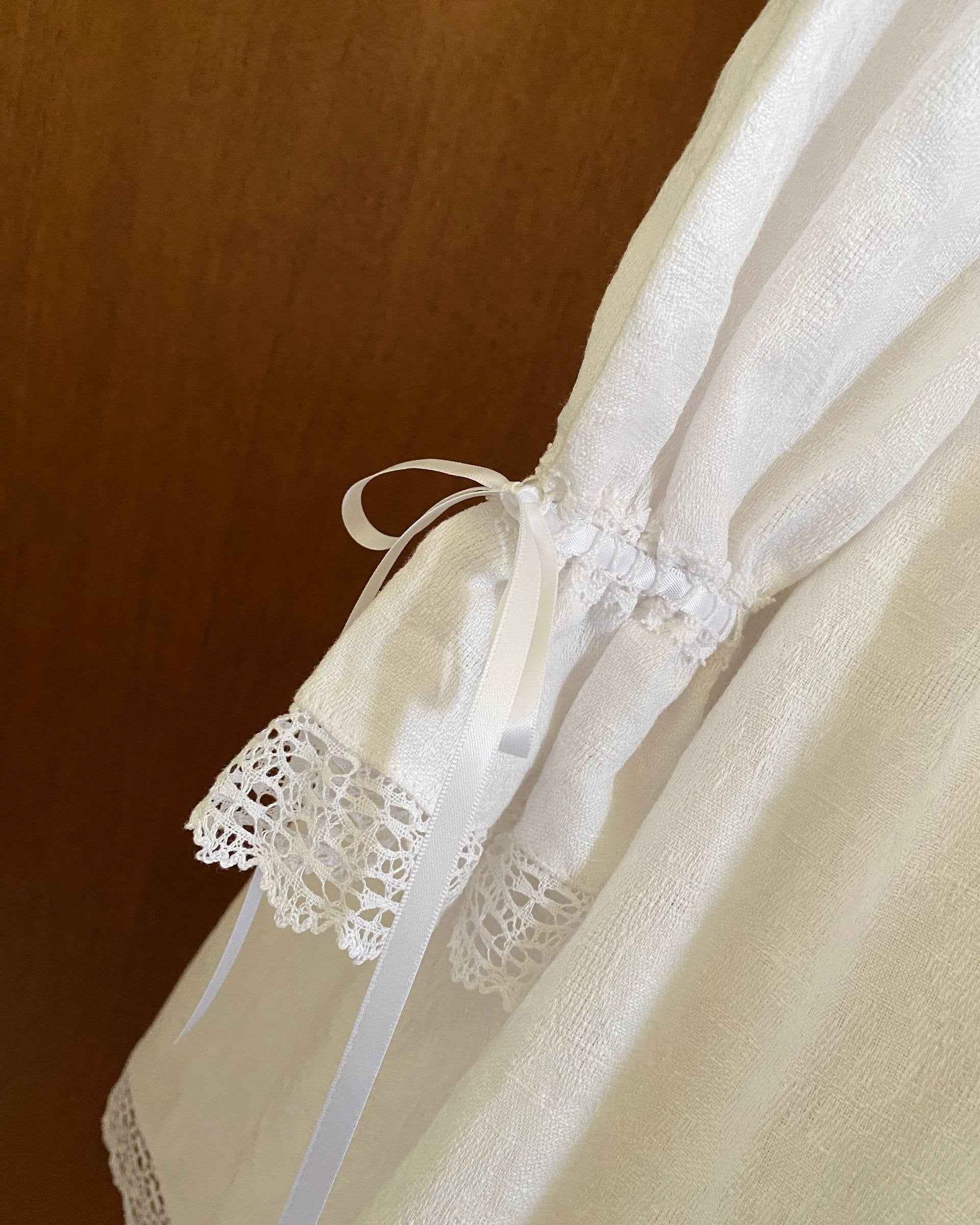 Linen jacquard OP