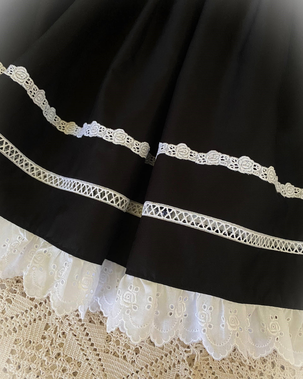 Cotton lace bolero sets