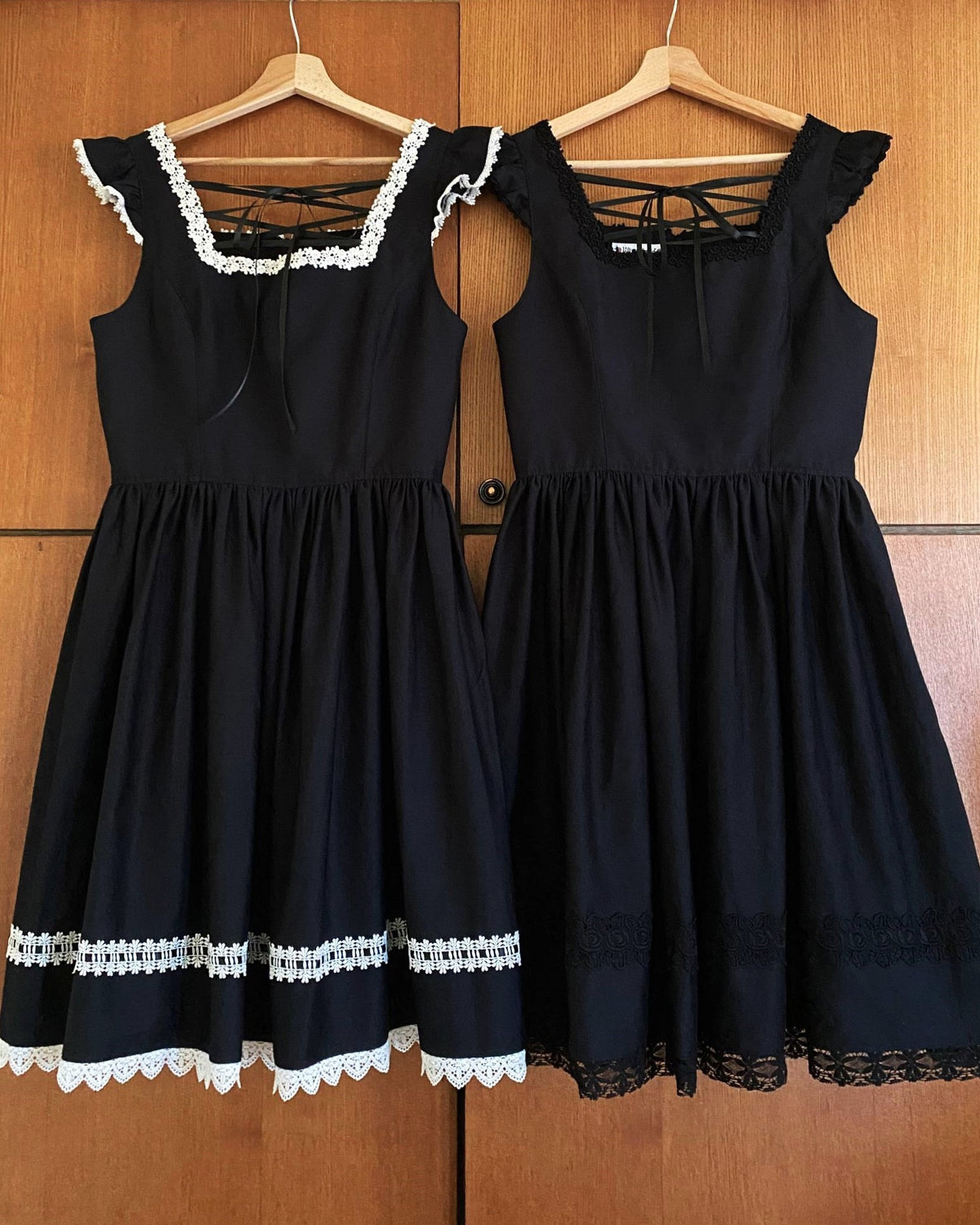 Frill wing JSK