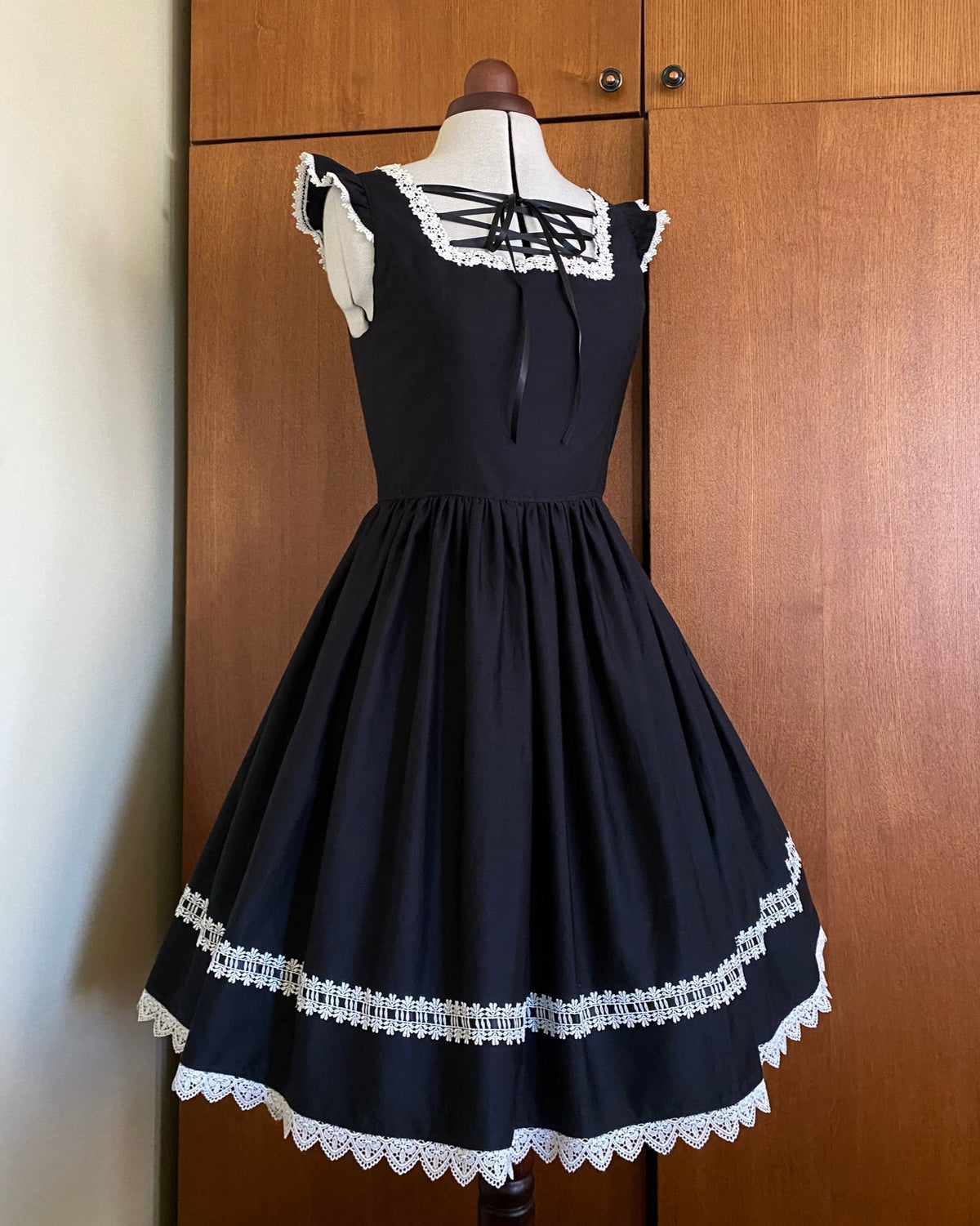 Frill wing JSK